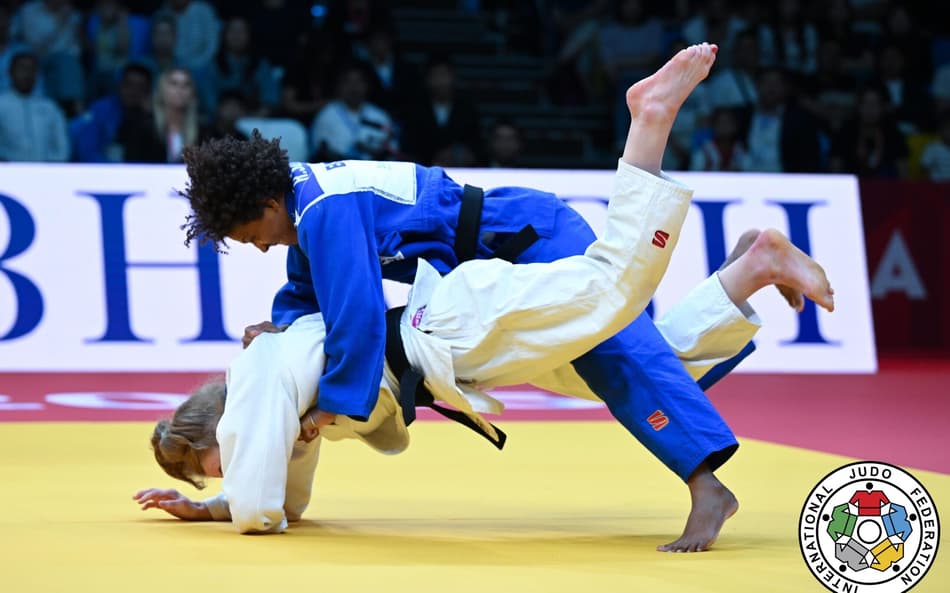 Rafaela Silva faturou o primeiro pódio em Grand Slam na nova categoria