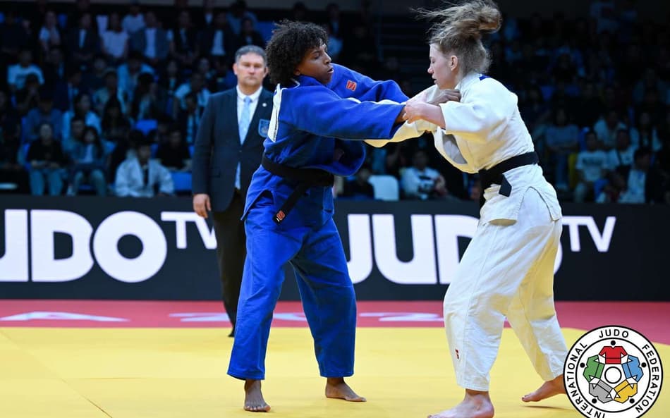 Rafaela Silva foi bronze no Grand Slam de Astana