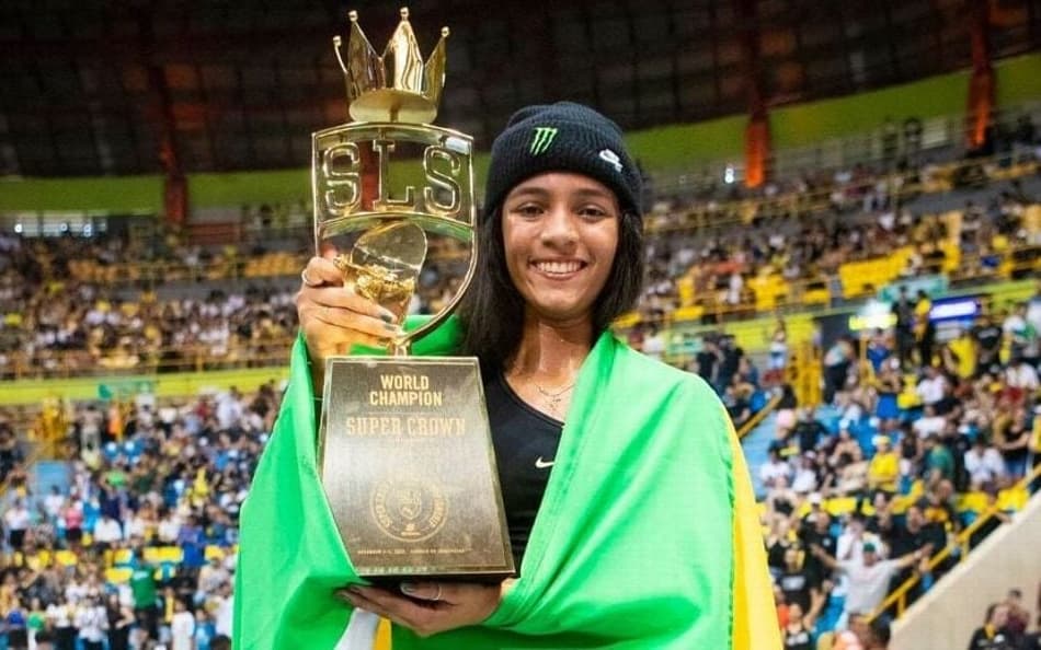 Rayssa Leal foi a primeira tricampeã do SLS