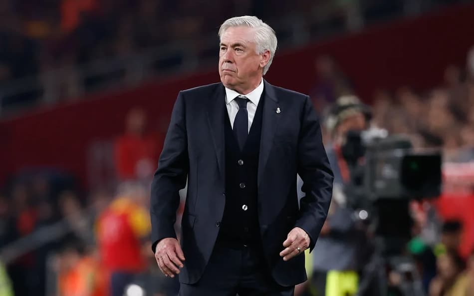 Carlo Ancelotti pelo Real Madrid