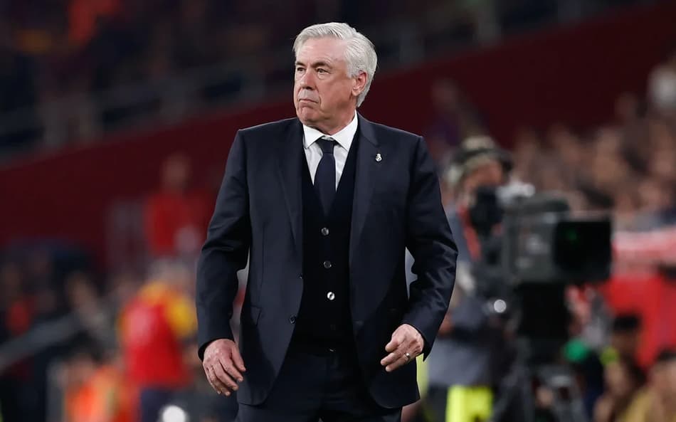 Carlo Ancelotti pelo Real Madrid
