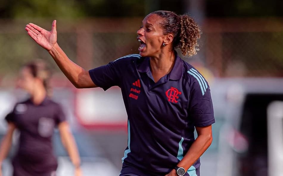 Rosana Augusto assumiu o Flamengo em abril. (Foto: Flamengo/Divulgação)