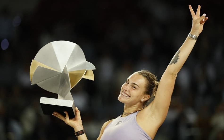 Sabalenka faturou o terceiro título em Madri
