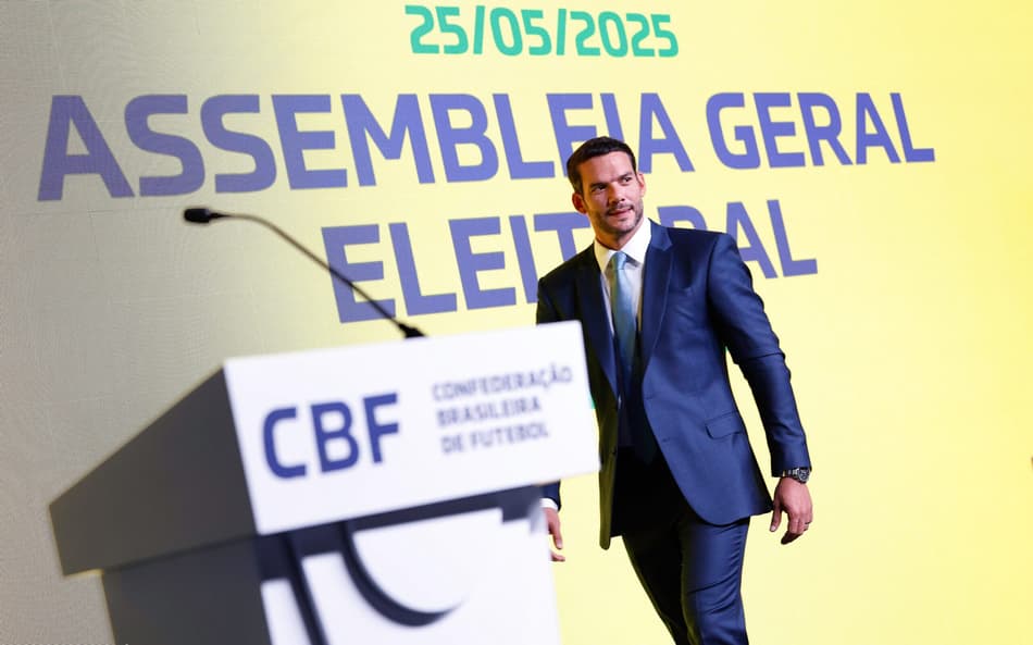Samir Xaud foi eleito novo presidente da CBF, mas sem apoio unânime