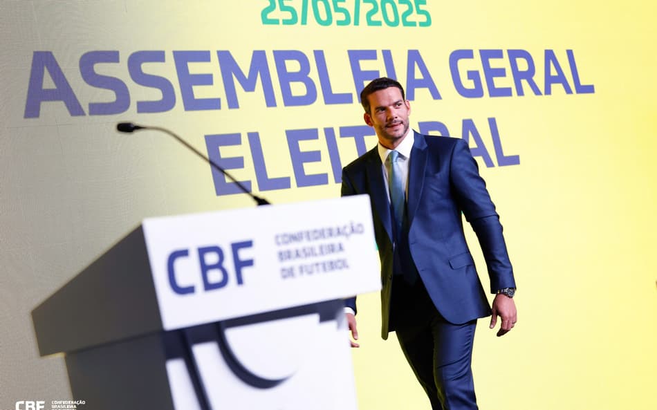 Samir Xaud foi eleito novo presidente da CBF, mas sem apoio unânime
