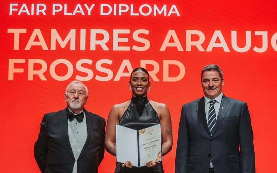 Brasileira foi premiada por ato de fair play
