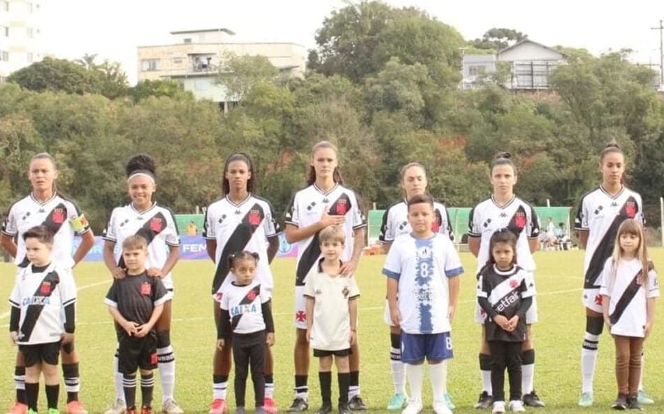 Vasco foi derrotado por Avaí Kindermann no A2 feminino. (Foto: Divulgação/Vasco)