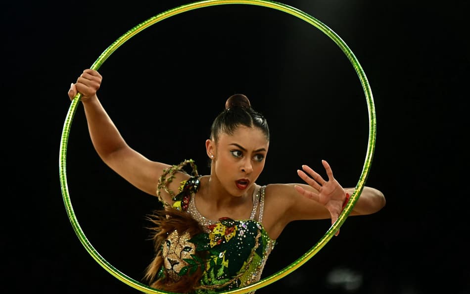 Bárbara Domingos lidera Brasileiro de Ginástica Rítmica após 1º dia; veja vídeo