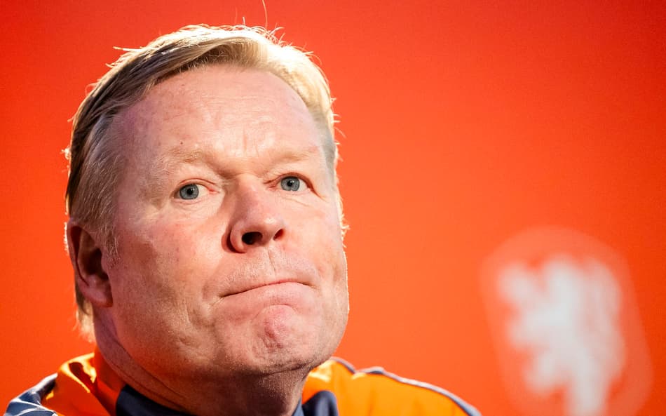 Ronald Koeman, treinador da Holanda