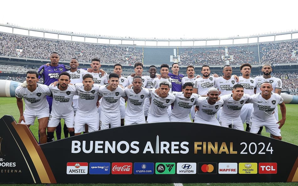 Elenco do Botafogo campeão da Libertadores (Foto: Vítor Silva/Botafogo)