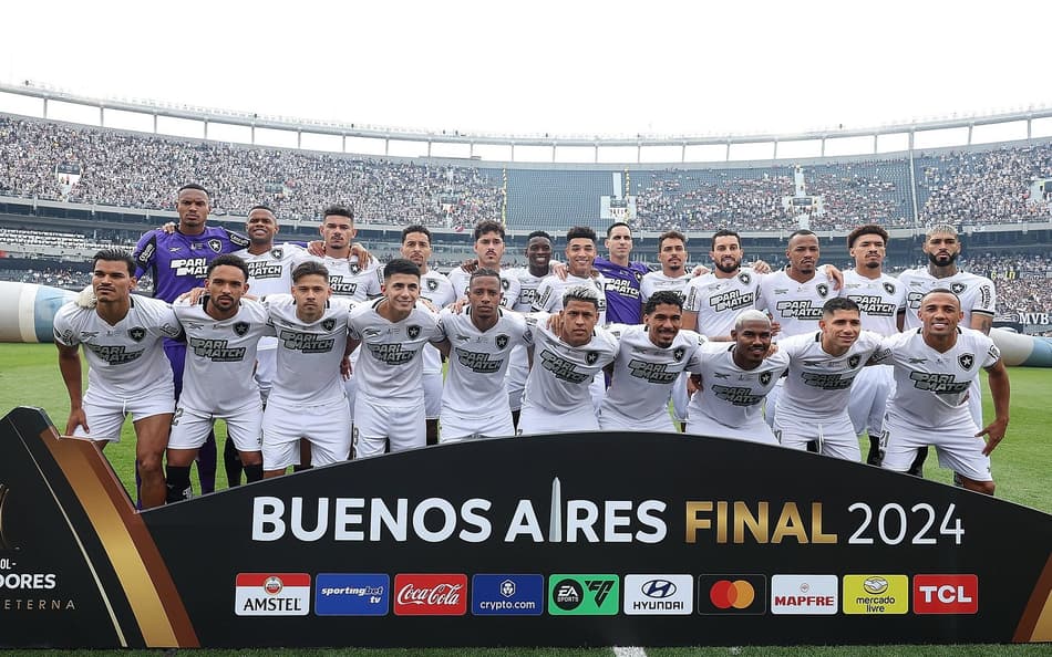Elenco do Botafogo campeão da Libertadores (Foto: Vítor Silva/Botafogo)