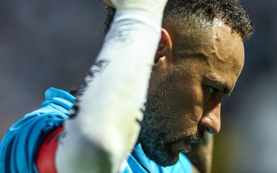 Neymar na derrota do Santos para o Botafogo (Reinaldo Campos/ Santos F.C.)