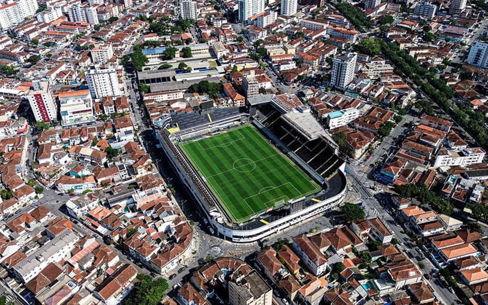 Vila Belmiro deve passar pro processo de modernização no segundo semestre deste ano. (Foto: Reinaldo Campos/ Santos FC)