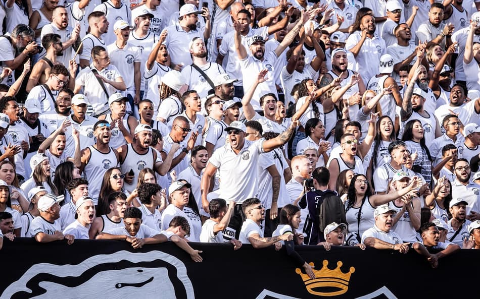 Santos tem média de público ruim na Vila (Foto: Raul Baretta/ Santos FC)