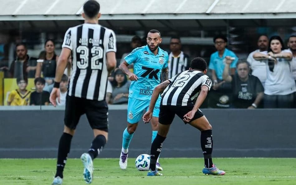 O atacante Guilherme é o artilheiro do Santos nesta temporada com 11 gols. (Foto: Reinaldo Campos/ Santos FC)