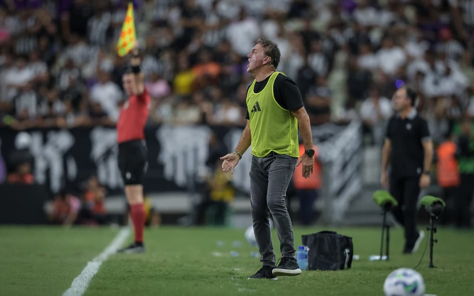 Cuca em Atlético-MG x Ceará (Foto: Pedro Souza / Atlético)