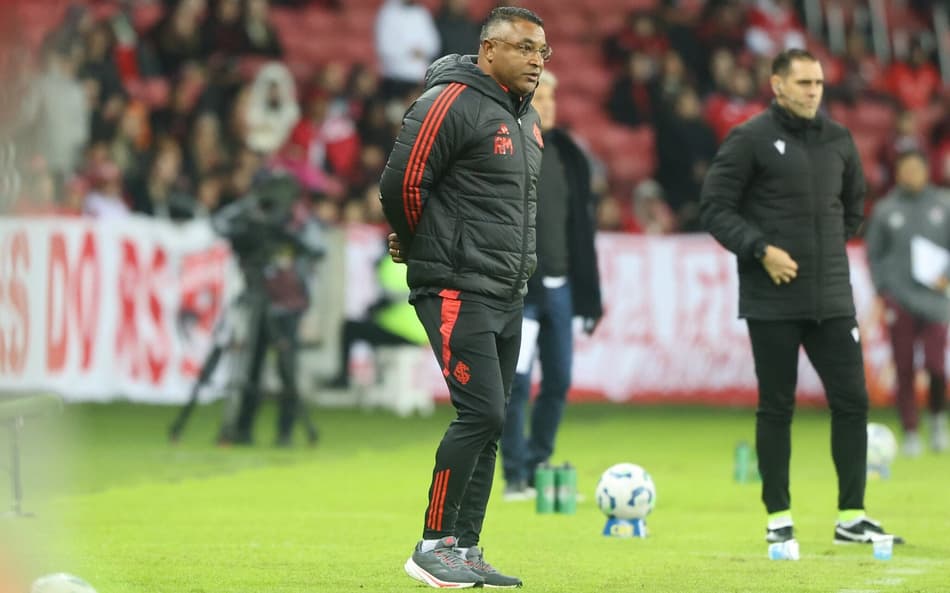 Roger Machado, técnico do Internacional