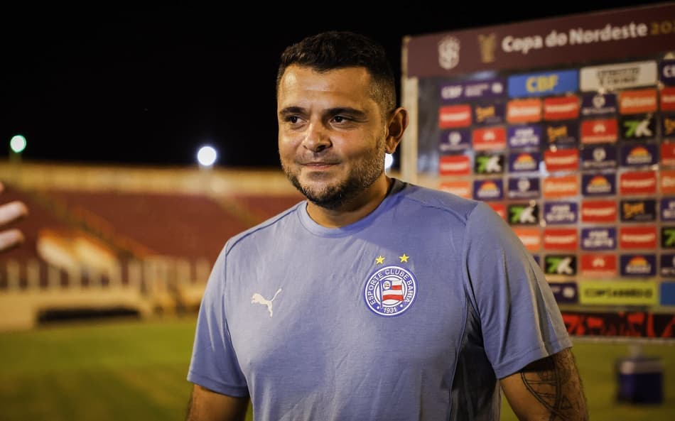 Leonardo Galbes antes de Confiança x Bahia no Batistão (Foto: Letícia Martins / EC Bahia)