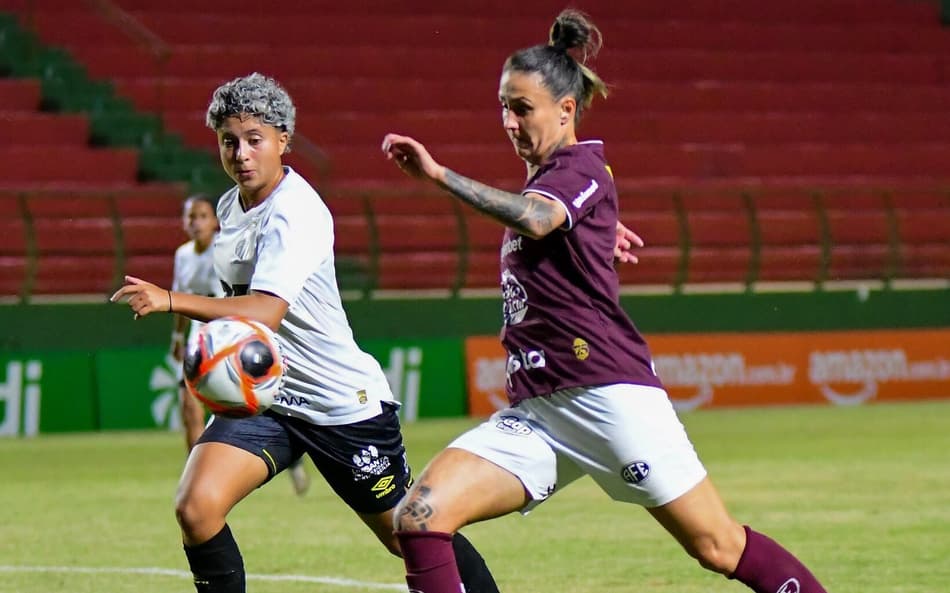 Santos e Ferroviária empataram por 1 a 1 nesta quinta-feira (5), no Benitão, em Rio Claro, pela 3ª rodada do Paulistão Feminino.