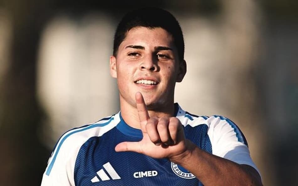 Meia Baptistella, do Cruzeiro (Foto: Gustavo Martins/Cruzeiro)