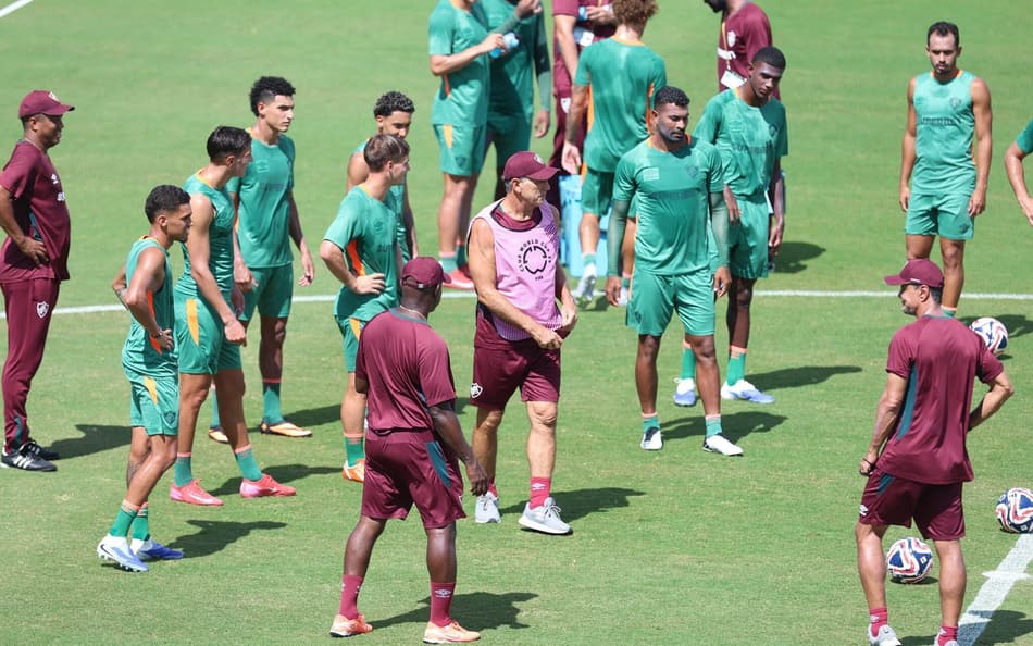 Tricolor encara a Inter de Milão (Foto: Marcelo Gonçalves/Fluminense FC)