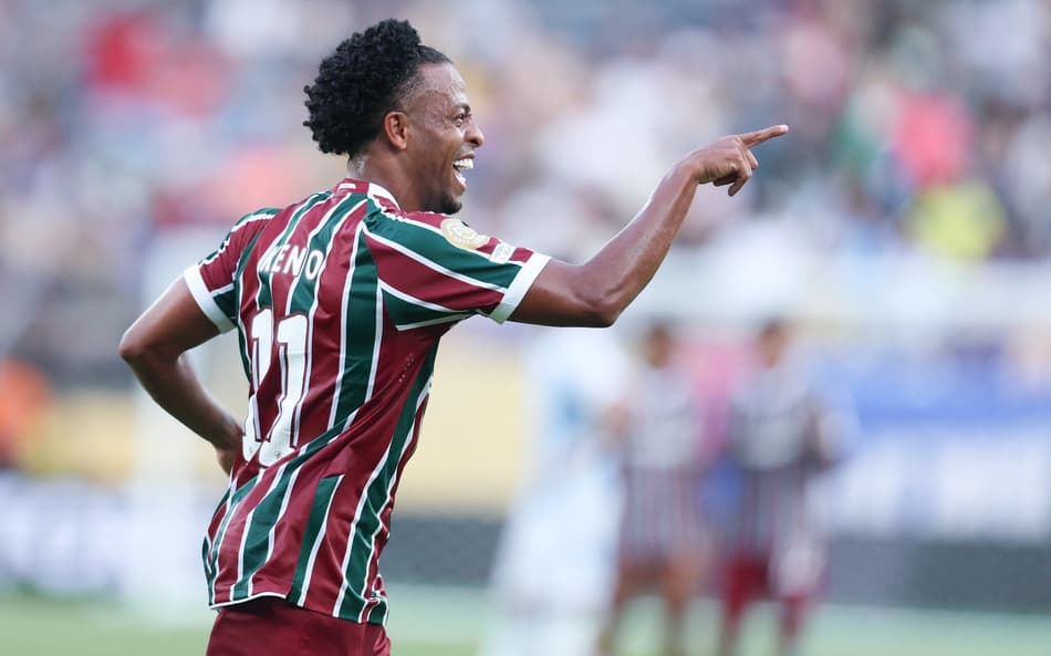 Keno marcou o quarto gol do Fluminense (Foto: Marcelo Gonçalves/Fluminense FC)