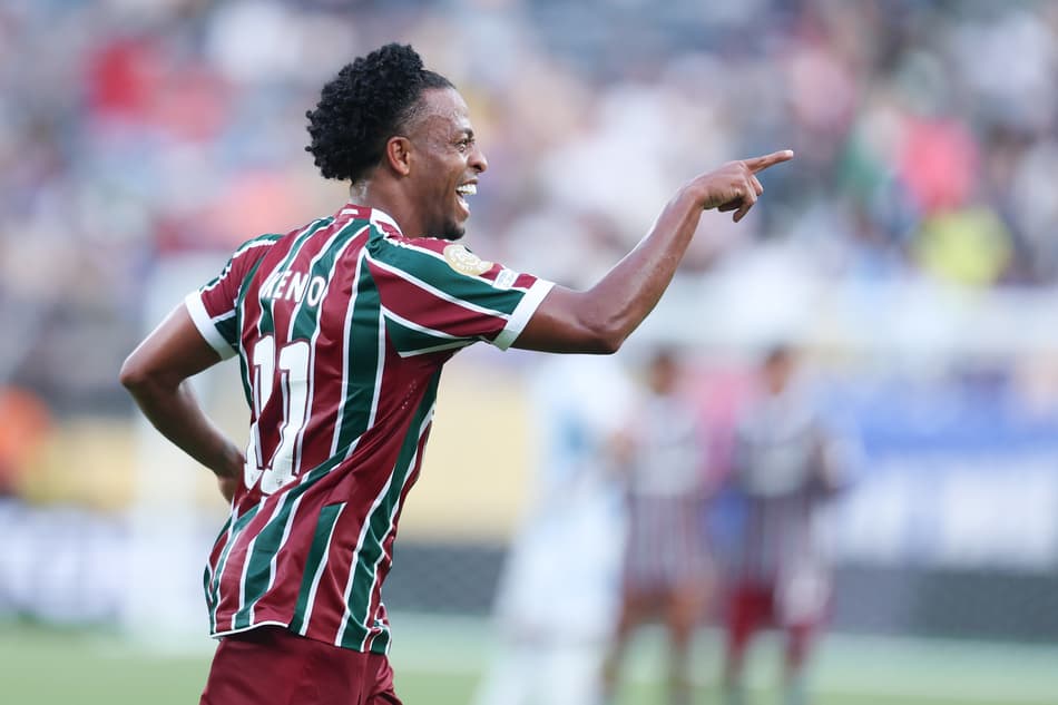 Keno marcou o quarto gol do Fluminense (Foto: Marcelo Gonçalves/Fluminense FC)