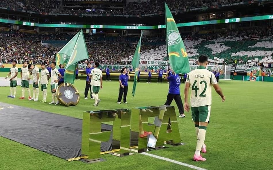 Palmeiras se classifica como líder do Grupo A do Mundial de Clubes da Fifa. (Foto: Foto: Cesar Greco/ Palmeiras)