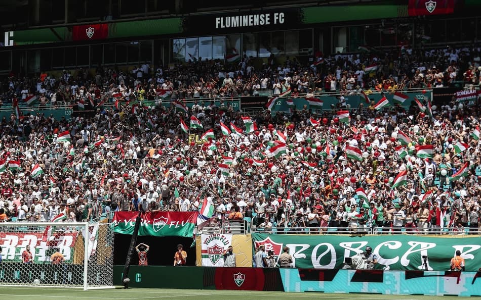 Torcida do Fluminense no Mundial (Foto: Lucas Merçon/FFC)