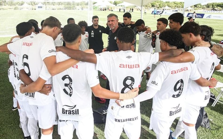O time Sub-16 do Santos está na República Dominicana para a disputa de um torneio internacional. (Foto: Reinaldo Campos/ Santos FC)