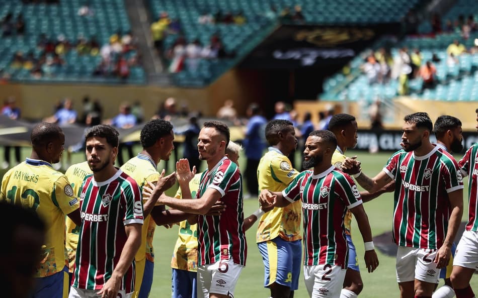 Fluminense ficou no empate, mas avançou de fase (Foto: Lucas Merçon / Fluminense FC)