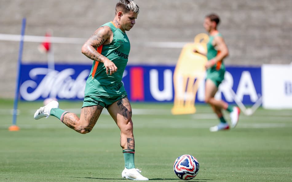 Soteldo pode ser novidade na próxima fase (Foto: Marcelo Gonçalves/Fluminense FC)
