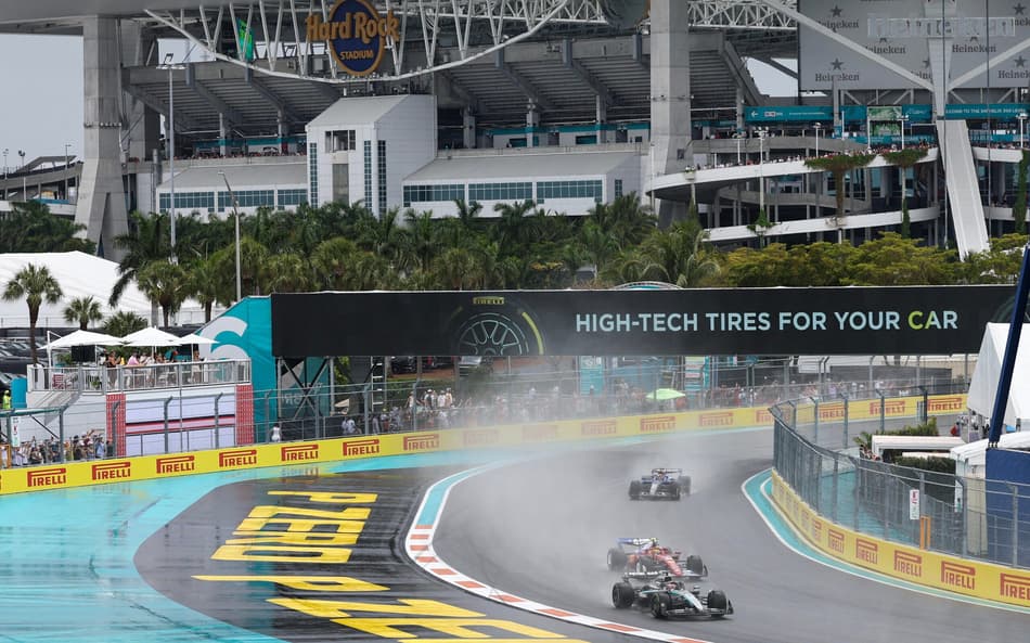 GP de Miami, hard Rock stadium etapa da sprint race, volta de formação