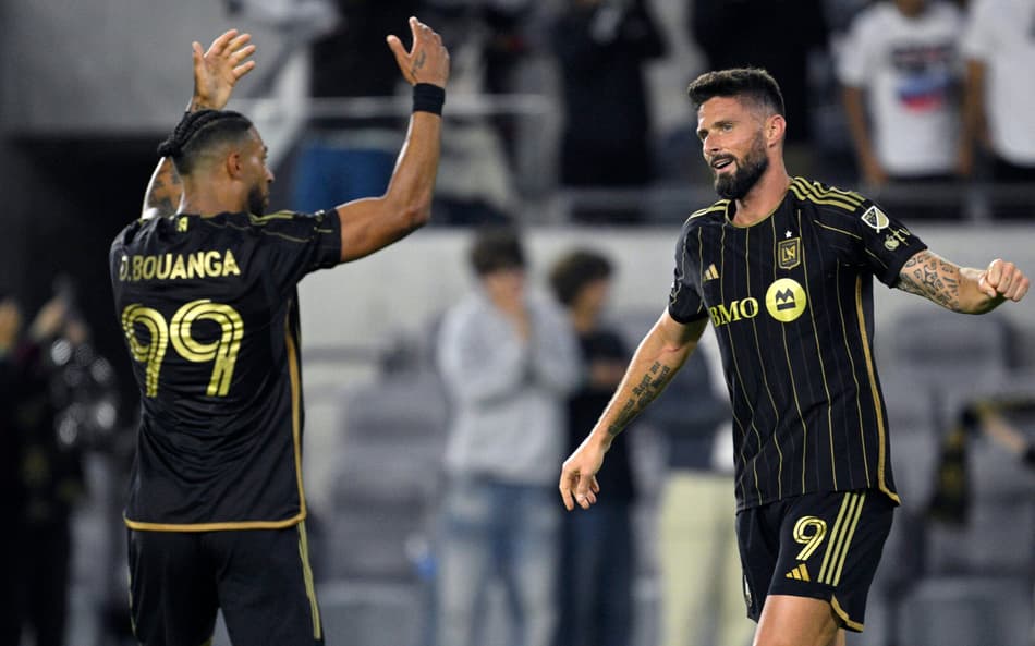 Giroud e Bouanga - Los Angeles