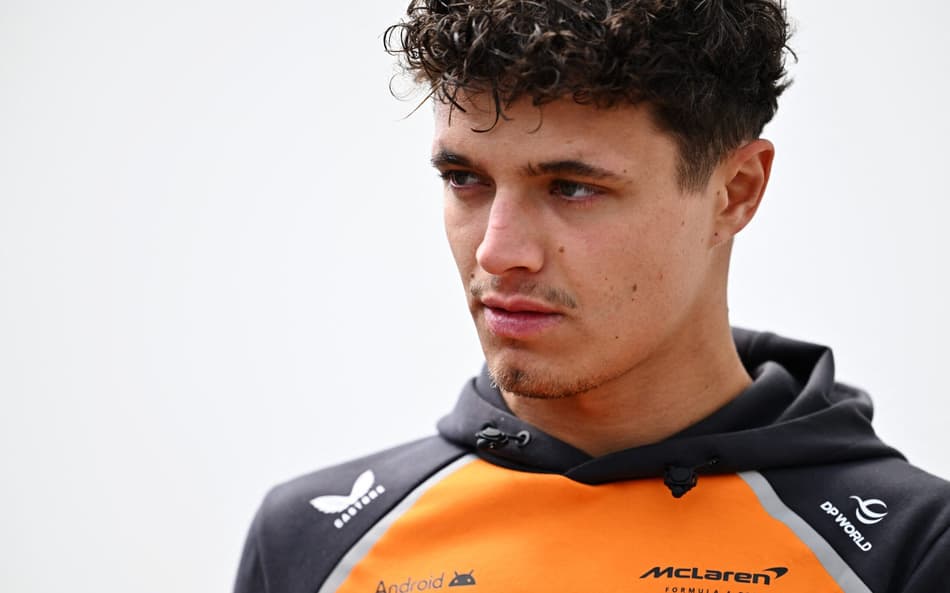 Lando Norris, da McLaren, durante GP do Canadá na F1 2025 (Foto: Minas Panagiotakis/Getty Images/AFP)