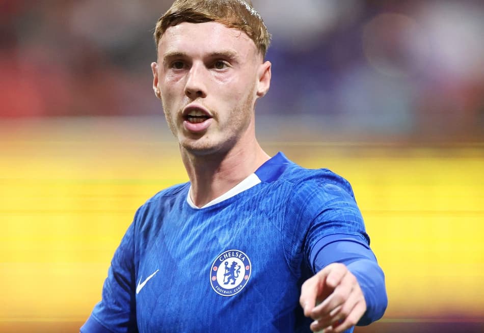 Cole Palmer em ação pelo Chelsea no Mundial (Foto: ALEX GRIMM / Getty Images via AFP)