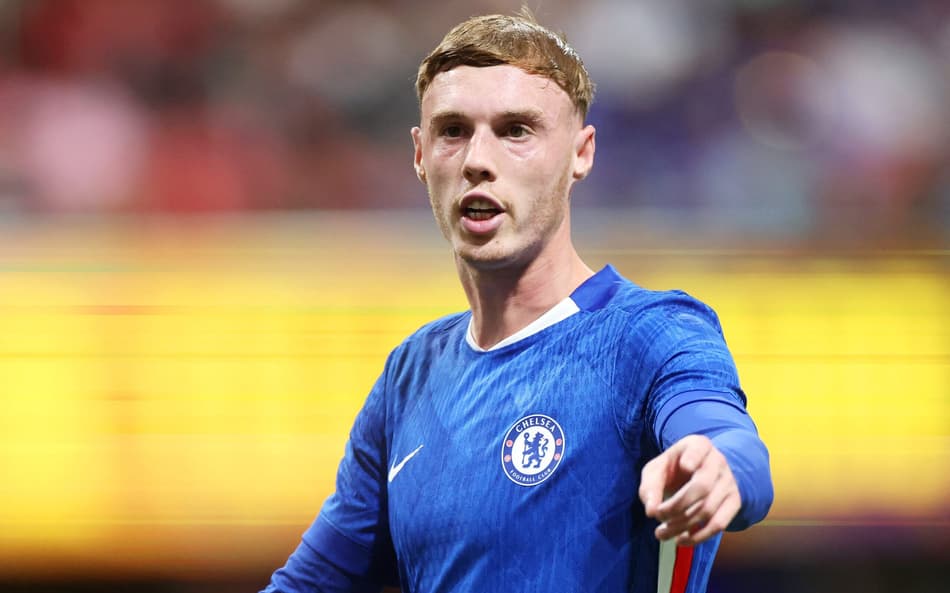 Cole Palmer em ação pelo Chelsea no Mundial (Foto: ALEX GRIMM / Getty Images via AFP)