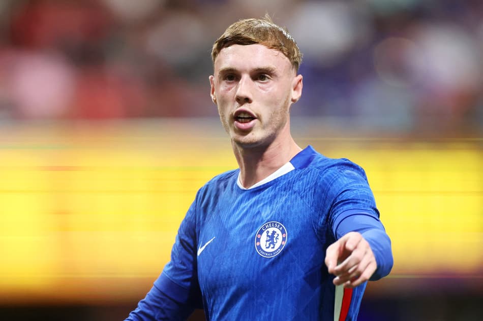 Cole Palmer em ação pelo Chelsea no Mundial (Foto: ALEX GRIMM / Getty Images via AFP)