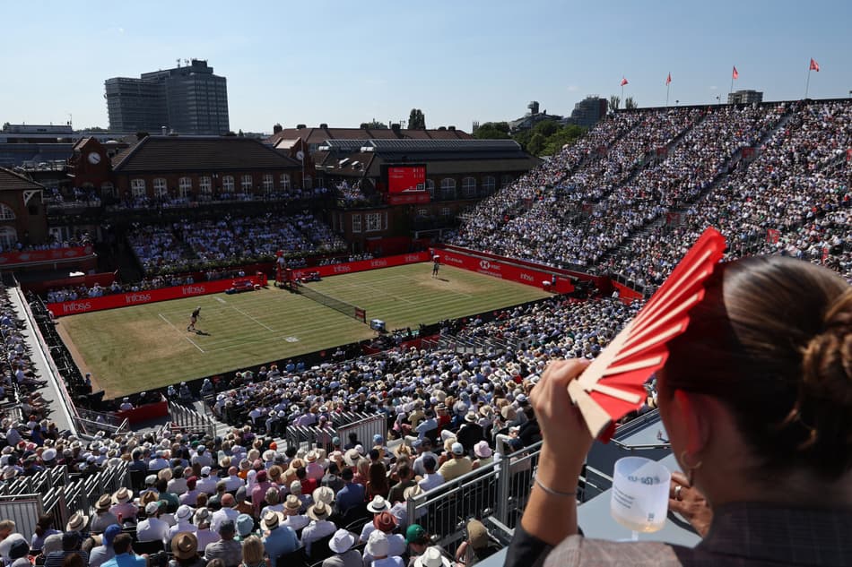 Imagens das oitavas do ATP 500 de Londres