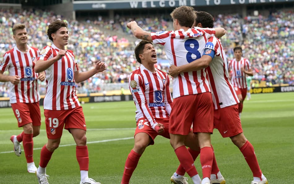 Atlético de Madrid venceu o Seattle no Mundial de Clubes (Foto: Juan Mabromata/AFP)