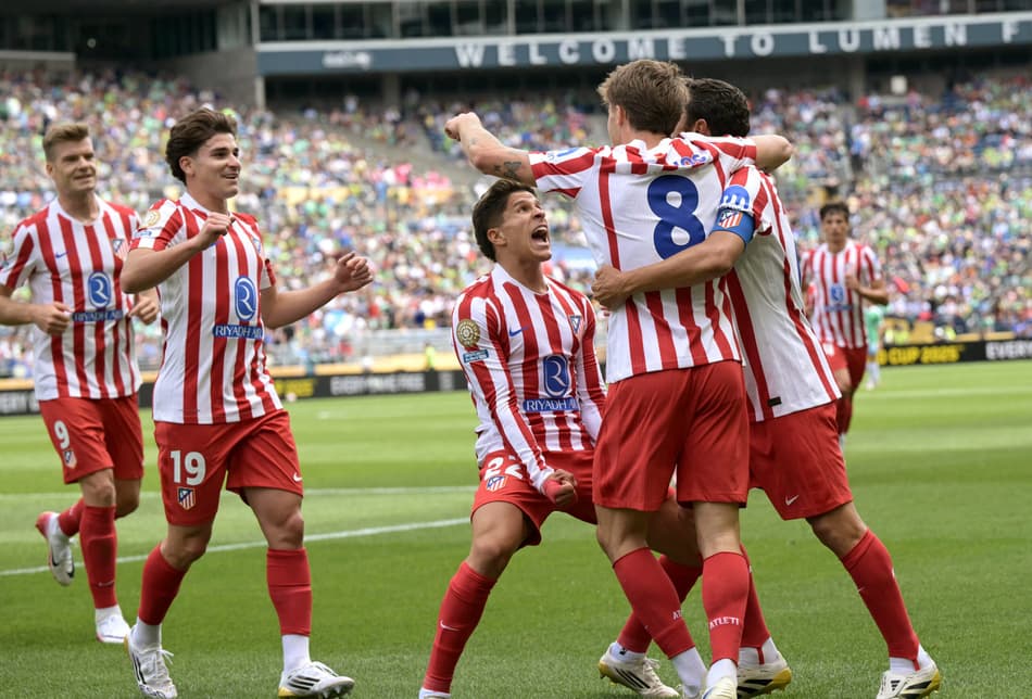 Atlético de Madrid venceu o Seattle no Mundial de Clubes (Foto: Juan Mabromata/AFP)