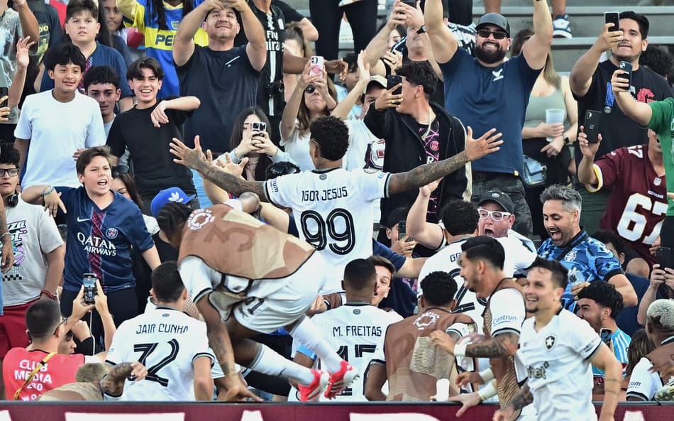 Botafogo vence PSG no Mundial de Clubes (Foto: Frederic J. Brown / AFP)