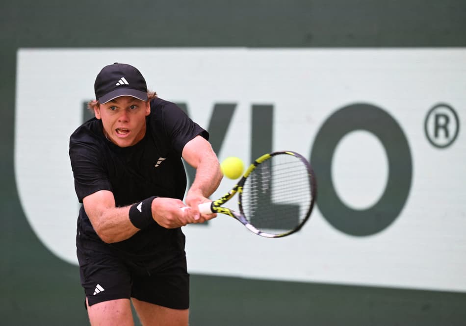 O americano Alex Michelsen é uma das estrelas da Next Gen (Foto: CARMEN JASPERSEN / AFP)