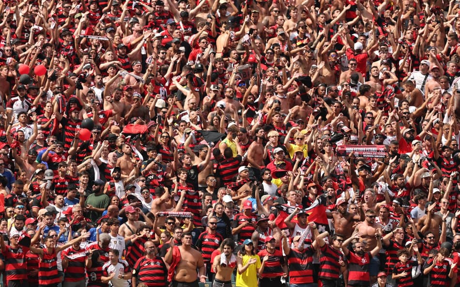 Torcida do Flamengo Mundial de Cubes Flamengo x Chelsea