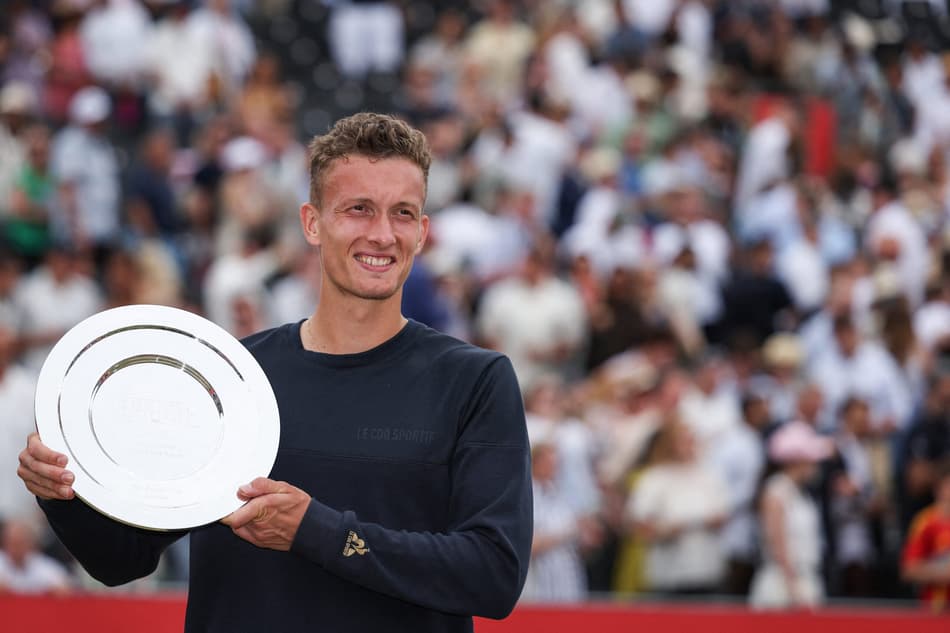 Jiri Lehecka disputou, pela primeira vez, a final em Londres