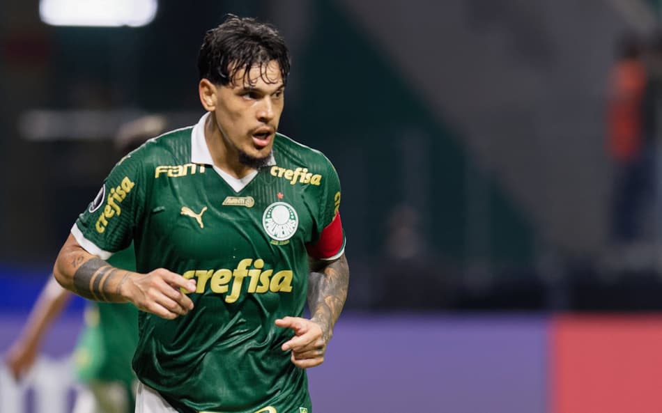 COPA LIBERTADORES 2024, PALMEIRAS X LIVERPOOL &#8211; URU - Gustavo Gómez, Palmeiras