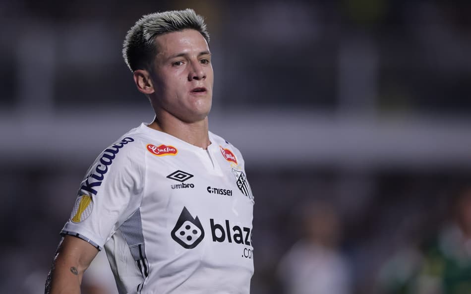 Léo Godoy foi o quarto reforço anunciado pelo Santos nesta temporada. (Foto: Ettore Chiereguini/AGIF)