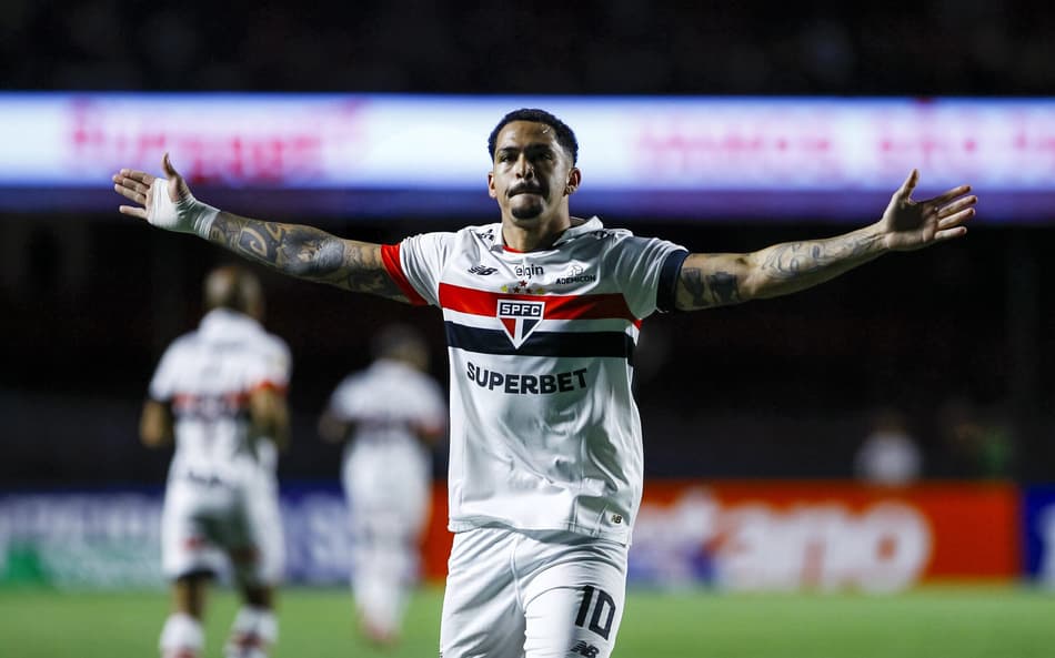 Luciano marcou o gol da vitória do São Paulo contra o Guarani pelo Paulistão