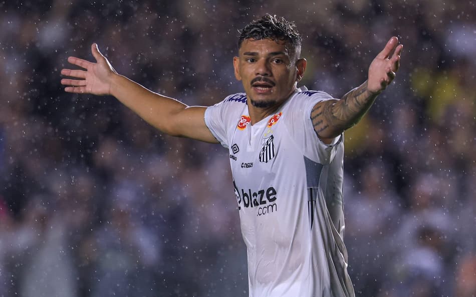 Tiquinho está em baixa no Santos (Foto: Marcello Zambrana/AGIF)
