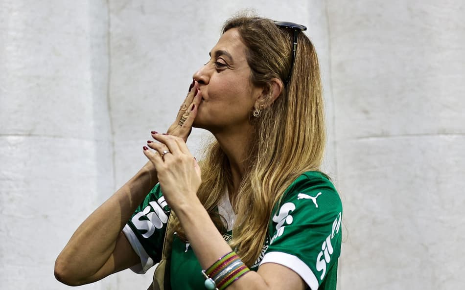Leila Pereira, presiente do Palmeiras